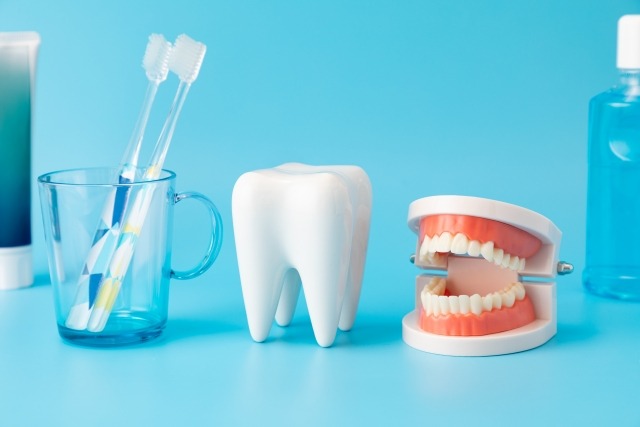 歯のケアのイメージ