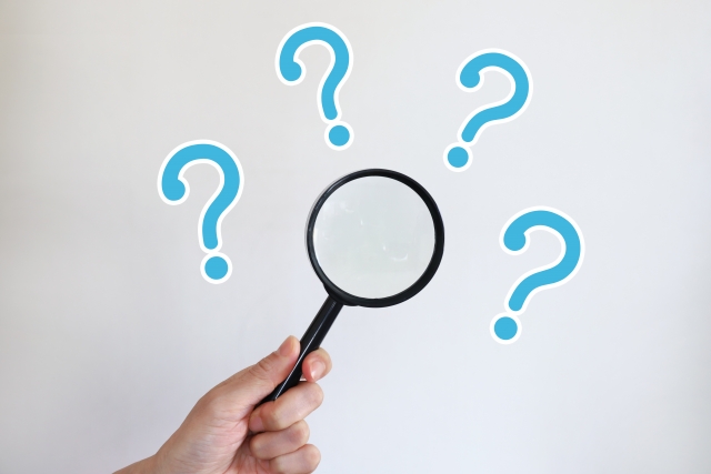 疑問を持つイメージ