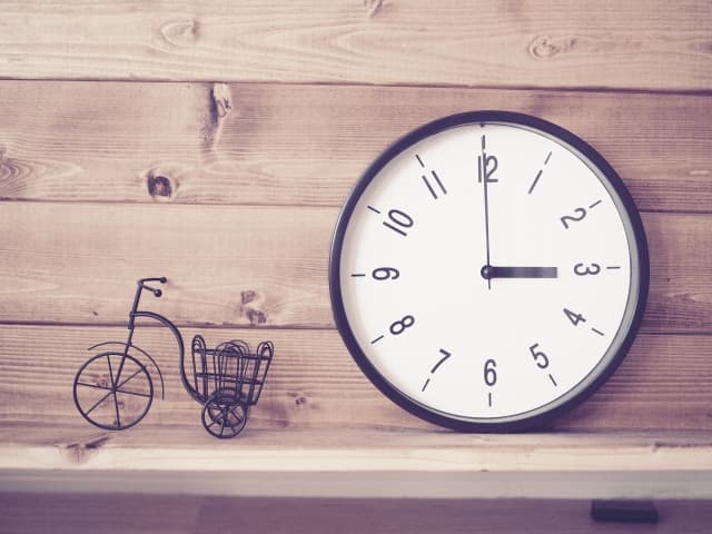 時間を決めるイメージ